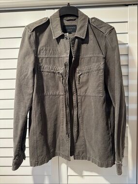 All Saints military style jacket size M